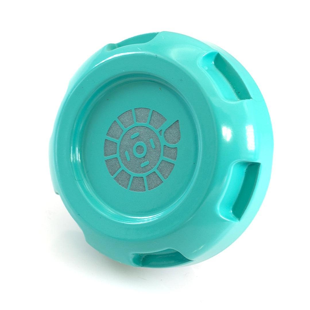 Billetworkz Clutch Fluid Cap Engraved Zero Series Hyper Teal Subaru WRX 2002-2014 / STI 2004-2014 | BW-EBCZ-SUB-CLU-HYTL-E