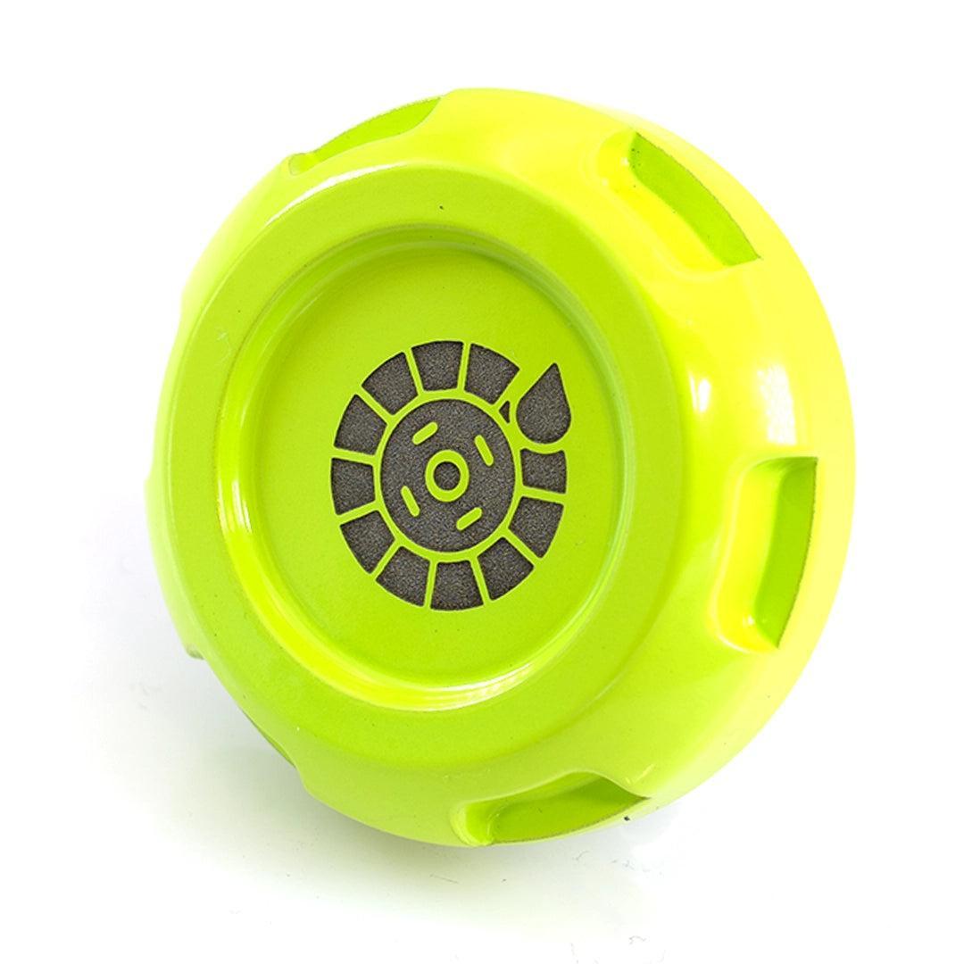 Billetworkz Clutch Fluid Cap Engraved Zero Series Neon Yellow Subaru WRX 2002-2014 / STI 2004-2014 | BW-EBCZ-SUB-CLU-NYEL-E