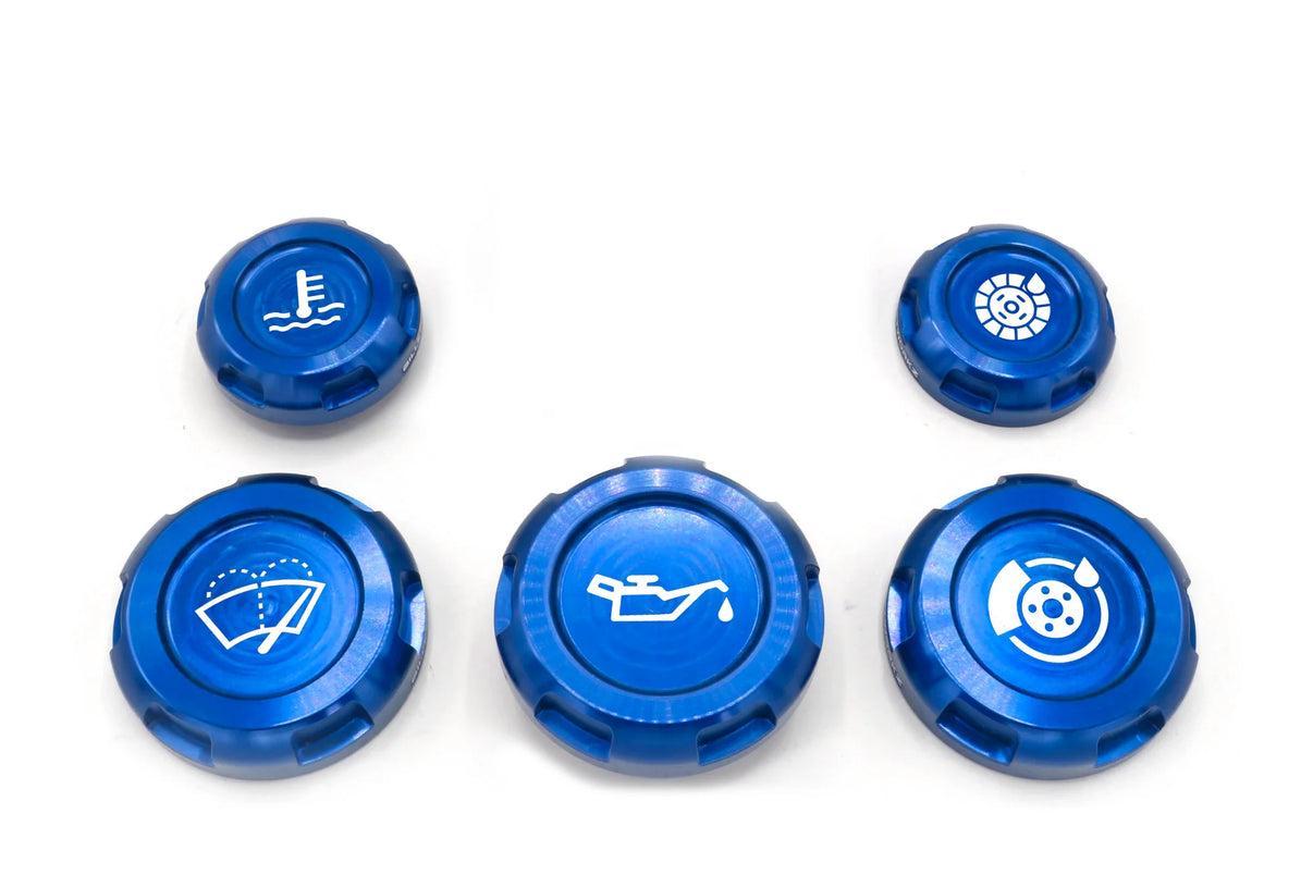 Billetworkz Engine Bay Caps (Blue) BRZ / FR-S / 86 2013-2025 | EBCZ-SUB-BRZM-BLU-E