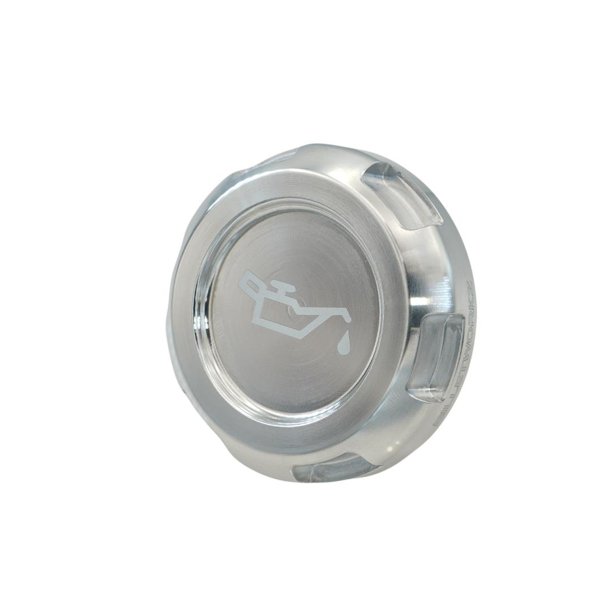 Billetworkz Oil Cap Engraved Zero Series Silver Subaru WRX 02-25 / STI 04-21 / BRZ 13-25 | BW-EBCZ-SUB-OIL-SIL-E