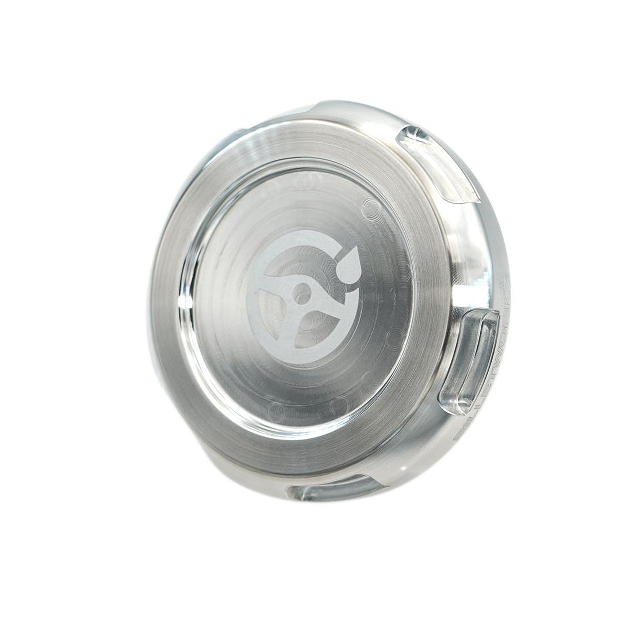 Billetworkz Power Steering Fluid Cap Engraved Zero Series Silver Subaru WRX 08-14 / STI 08-21 | BW-EBCZ-SUB-PS2-SIL-E