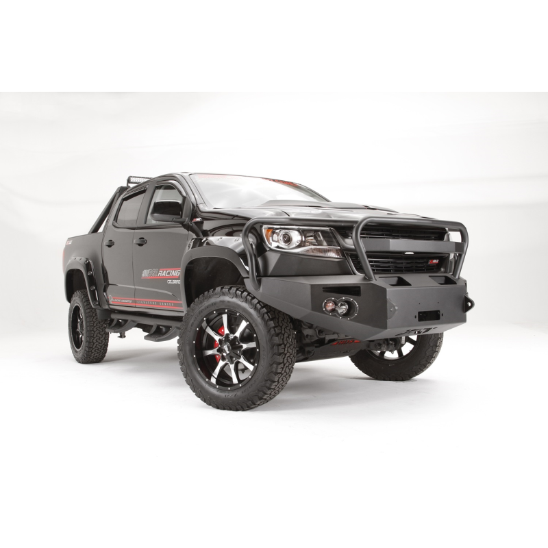 Fab Fours Premium Winch Front Bumper w/ Grille Guard Model CC15-H3350-1