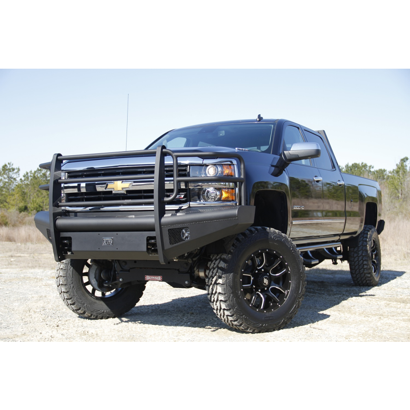 Fab Fours Elite Front Ranch Bumper w/ Grille Guard Model CH14-Q3060-1