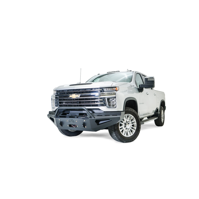 Fab Fours Red Steel Front Bumper w/ Pre Runner Guard Model CH20-RS4962-1