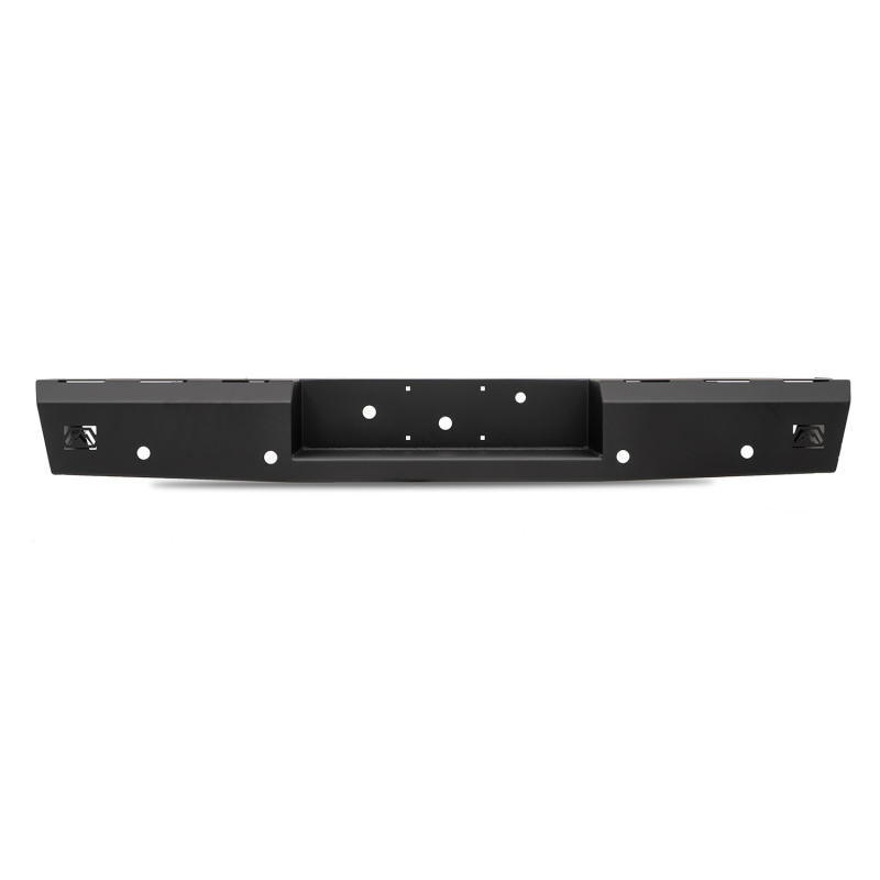 Fab Fours Red Steel Rear Bumper Model CS07-RT1850-1