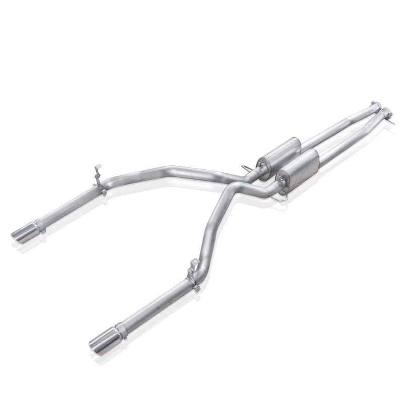Stainless Works Chevy Silverado/GMC Sierra 2007-16 5.3L/6.2L Exhaust Under Bumper Exit CT14CBUB