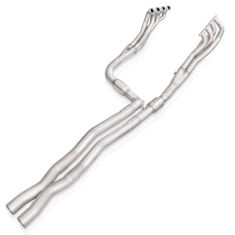Stainless Works 2020-21 Silverado HD 6.6L 1-7/8" Long Tube Header Kit Performance Connect CT220HSTCAT