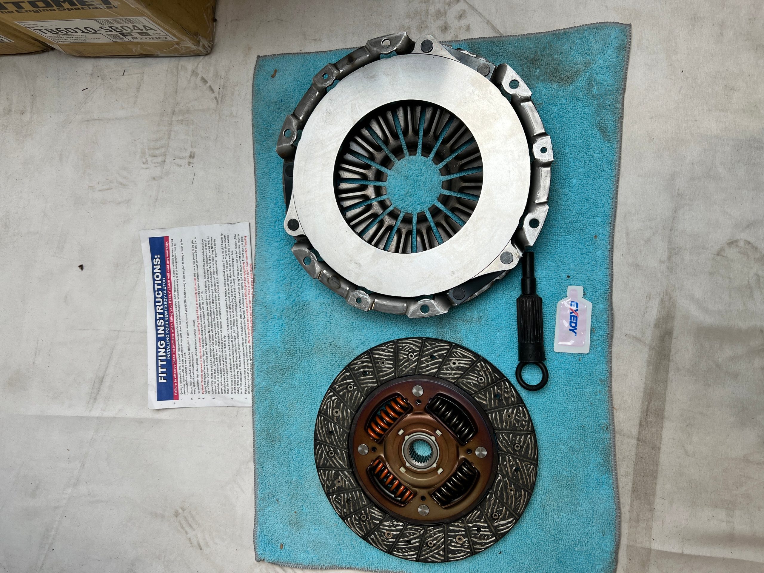 Clearance / OPEN BOX Exedy OEM Replacement Clutch Kit Subaru WRX 2018-2021 | FJK1008