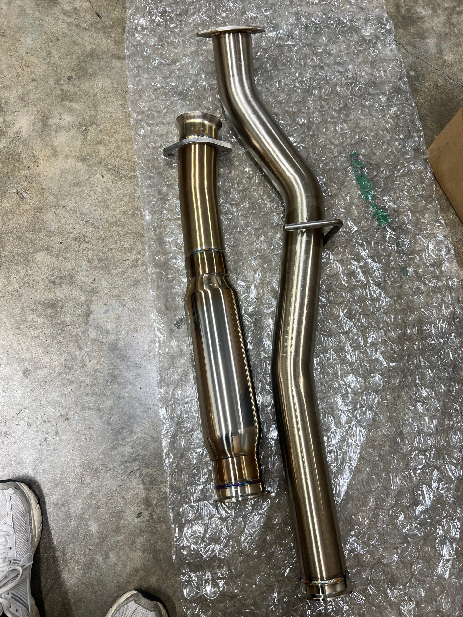 Clearance / OPEN BOX Nameless Performance 3-Inch Midpipe Subaru BRZ 2022-2025 / Toyota GR86 2022-2025 | SUMP22BRZ