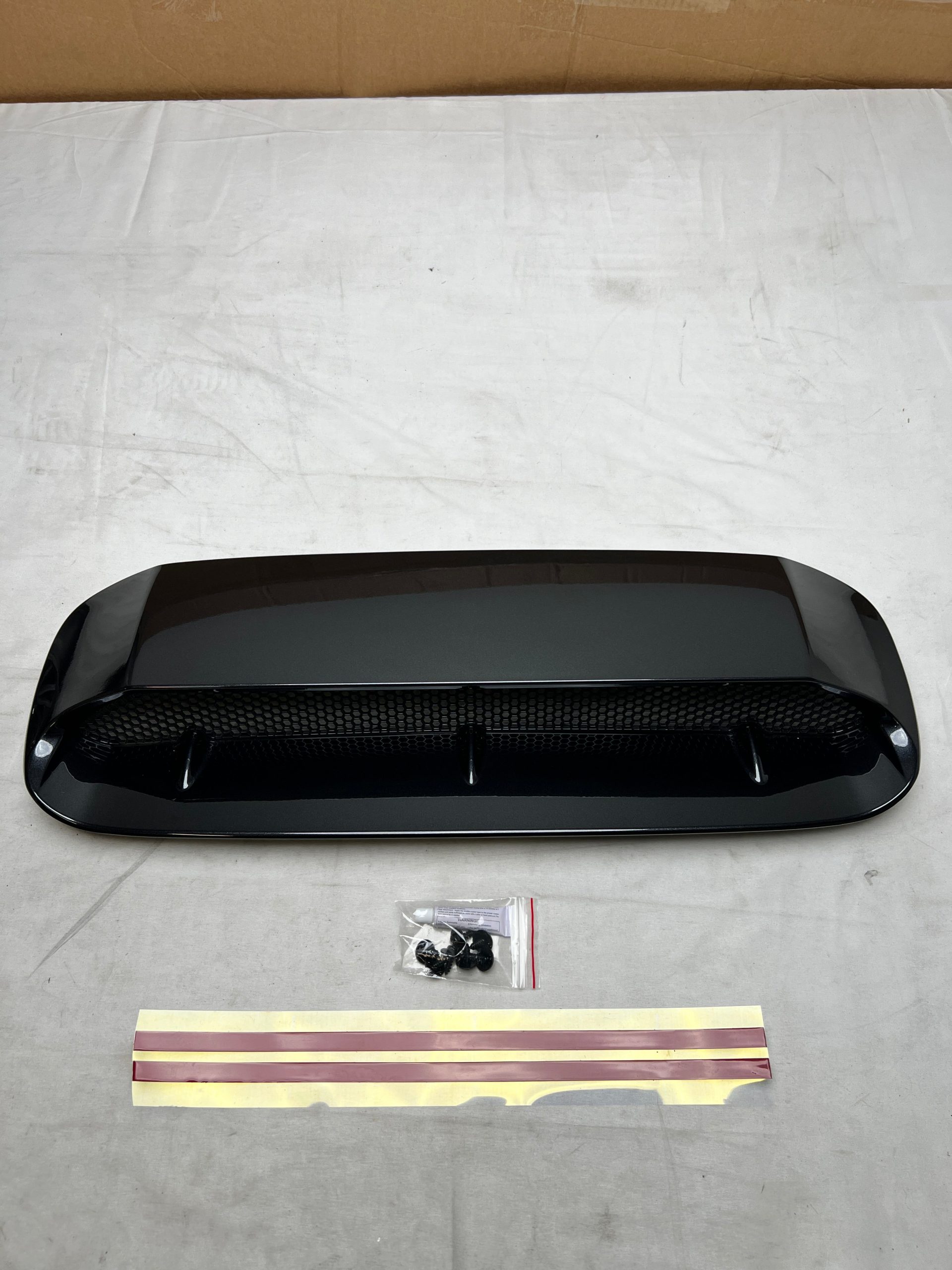 Clearance / OPEN BOX Noble RD Style Hood Scoop (61K - Dark Grey Metallic) 2015-2021 Subaru WRX