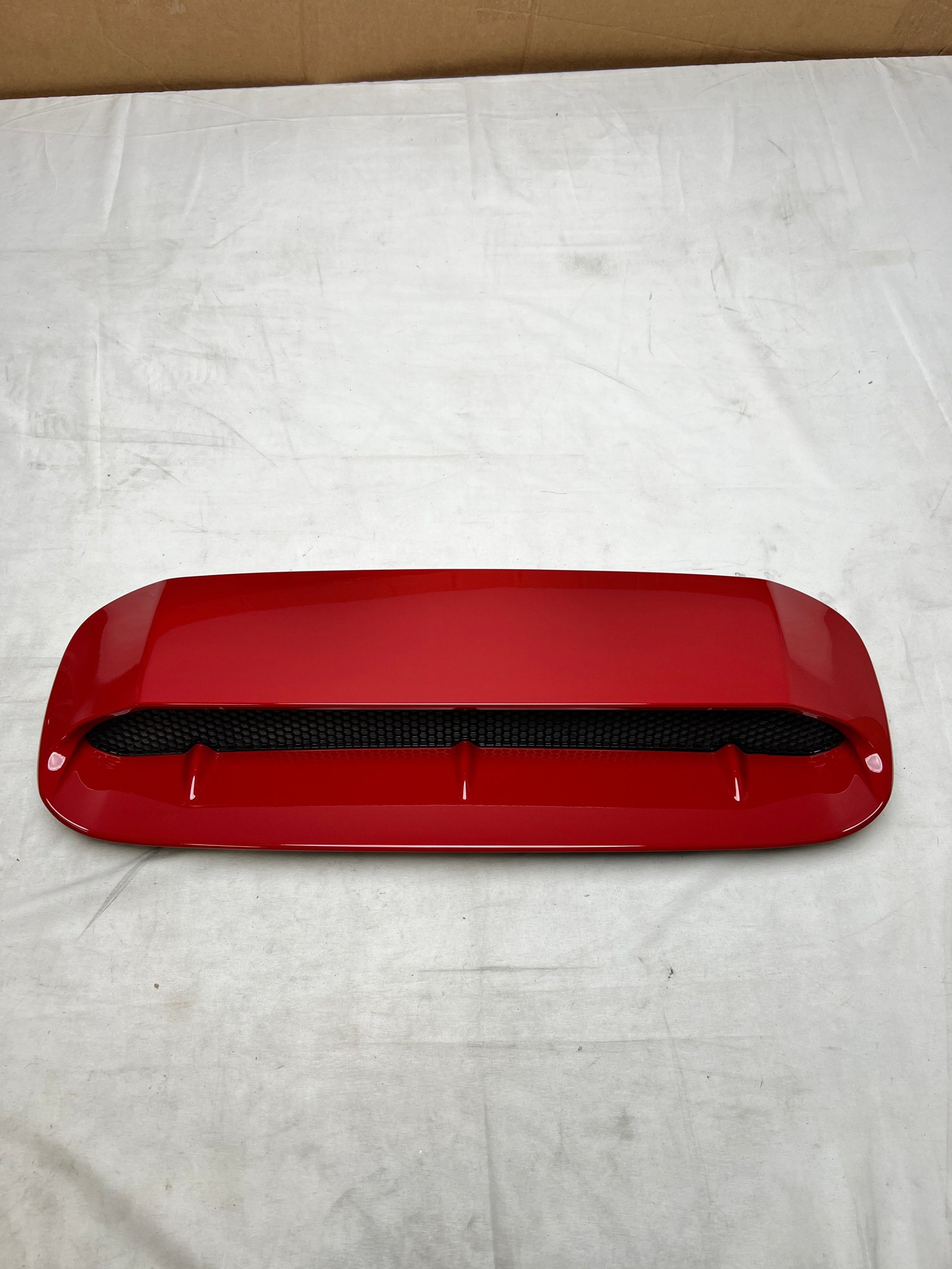 Clearance / OPEN BOX Noble RD Style Hood Scoop (C7P - Lightning Red) 2015-2021 Subaru WRX