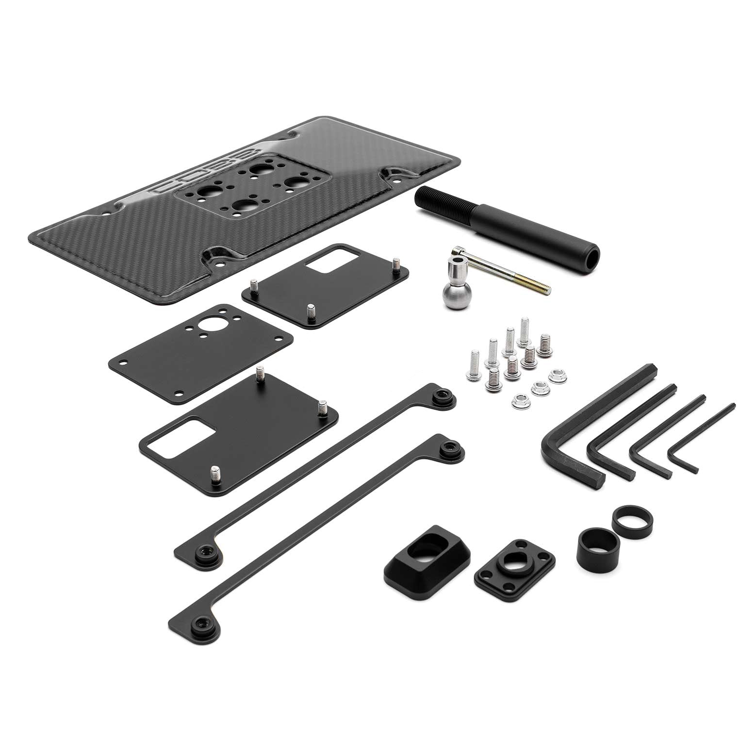 Cobb Redline Carbon Fiber License Plate Relocation Mount 15-21 WRX / 13-25 BRZ / 17-25 Toyota 86 | 861660