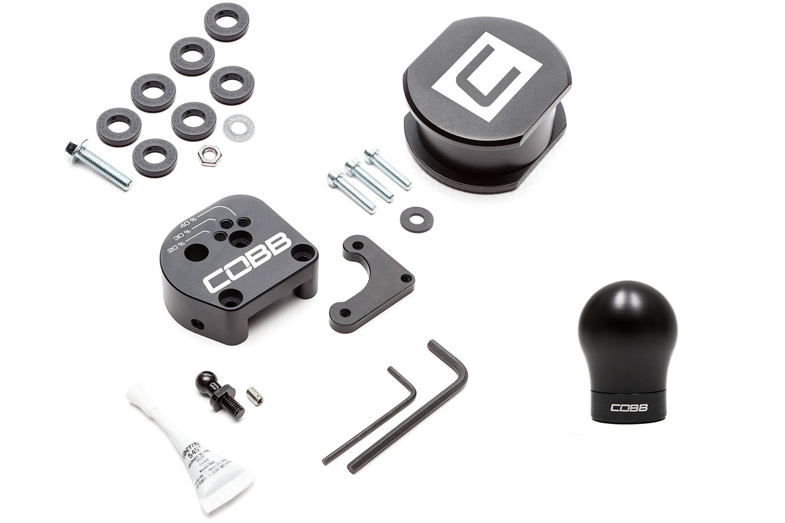 Cobb Stage 1+ Stealth Black Drivetrain Package (Exterior, Interior) Ford Focus ST 2013+ / Focus RS 2016+ | FOR0DT00EI-BK