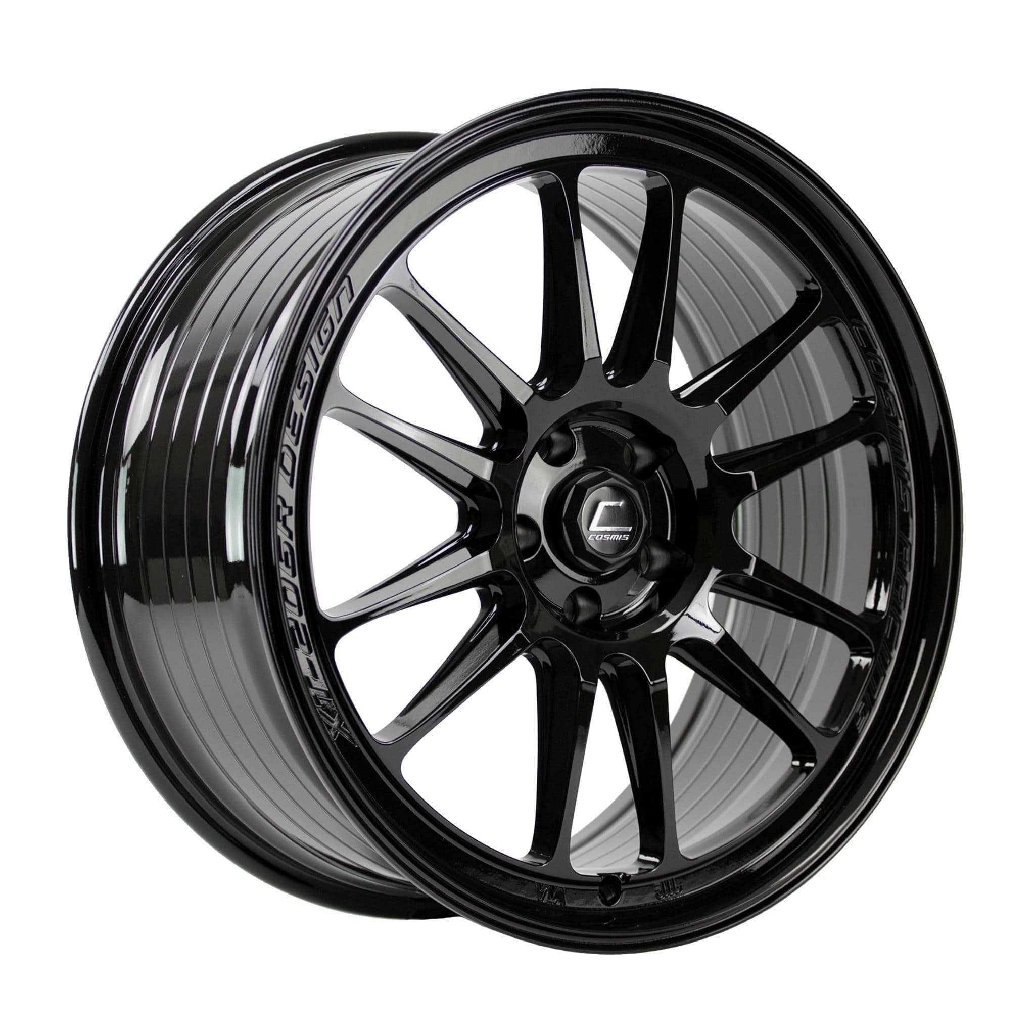 Cosmis Wheels XT-206R Black Wheel 20x10.5 +45 5x114.3