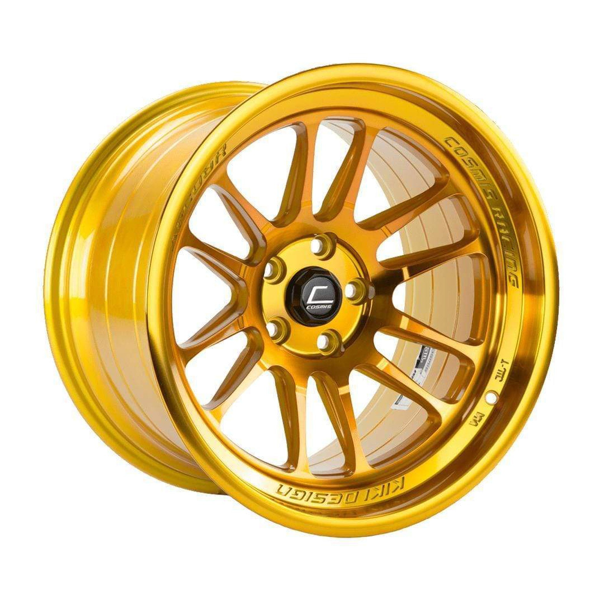 Cosmis Wheels XT-206R Hyper Gold Wheel 17x9 +5 5x114.3