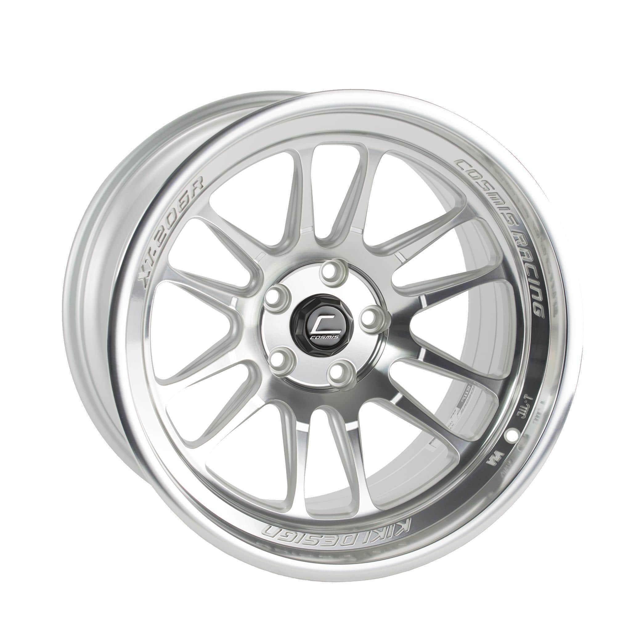 Cosmis Wheels XT-206R Hyper Silver Wheel 18x11 8 5x114.3