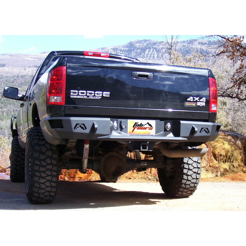 Fab Fours Heavy Duty Rear Bumper Model DR03-W1050-1