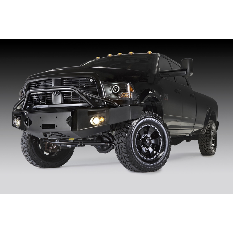Fab Fours Premium Heavy Duty Winch Front Bumper w/ Pre Runner Guard Model DR10-A2952-1