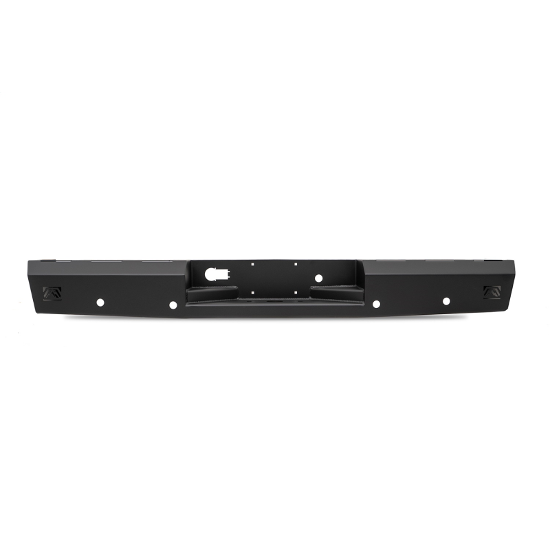 Fab Fours Red Steel Rear Bumper Model DR10-RT2950-1