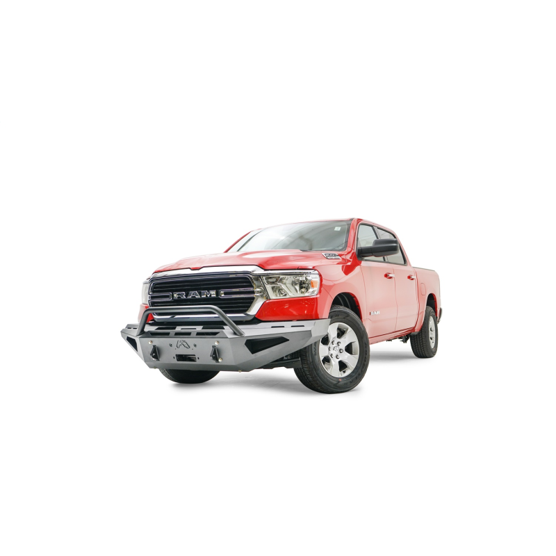 Fab Fours Red Steel Front Bumper w/ Pre Runner Guard Model DR19-RS4262-1