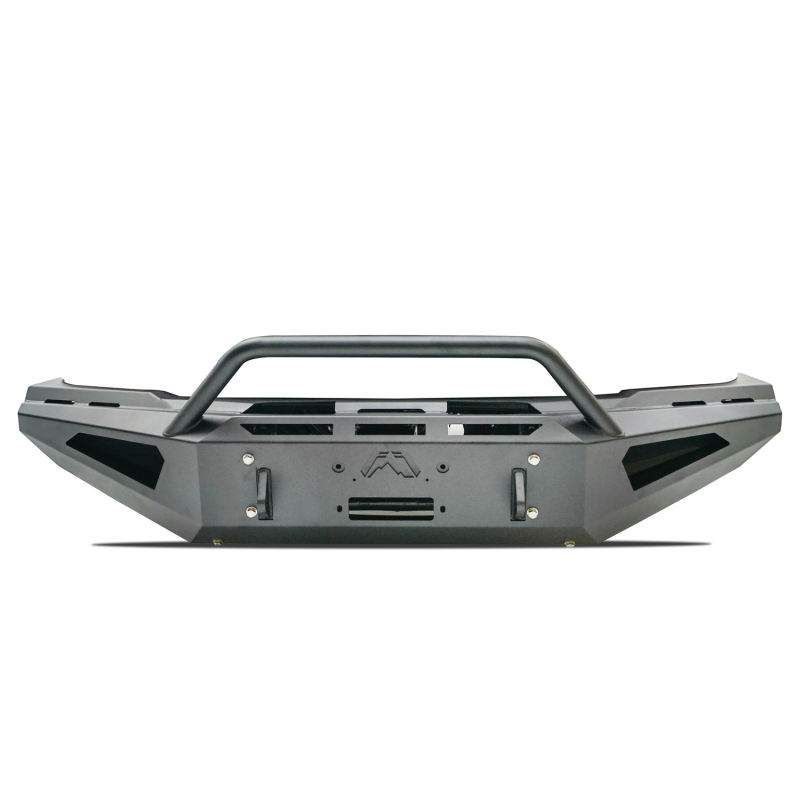 Fab Fours Red Steel Front Bumper w/ Pre Runner Guard Model DR19-RS4462-1