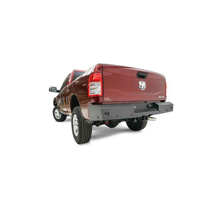 Fab Fours Red Steel Rear Bumper Model DR19-RT4450-1