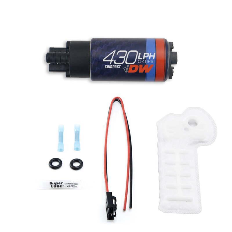 DeatschWerks DW430C 430LPH Compact Fuel Pump 16-24 Civic Type-R / 18-24 Honda Accord | 9-437-1059