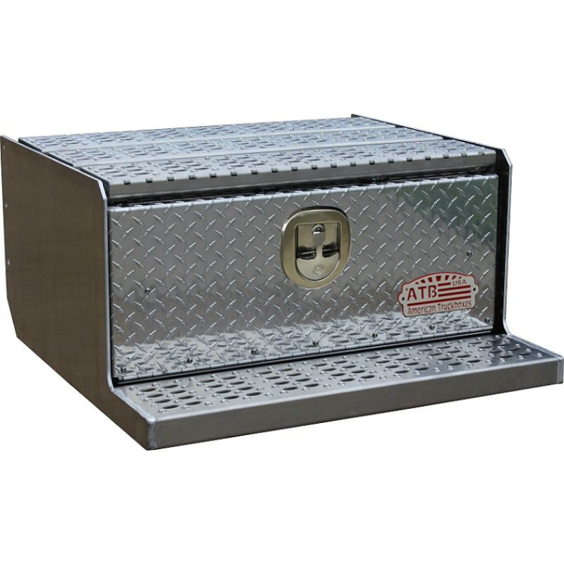 ATB Step Frame Box 15"H x 23"D x 30"W Single Drop and Bottom Open Door Model A-SF51-152330D-T
