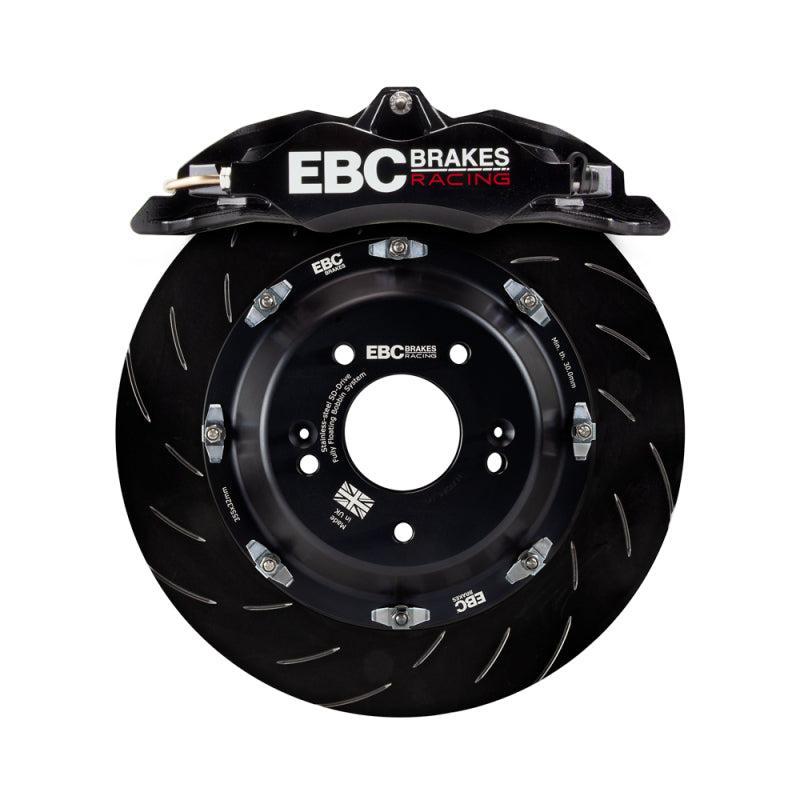 EBC Racing Black Apollo-4 Calipers 330mm Rotors Front Big Brake Kit Subaru BRZ 13-25 / Scion FR-S 13-16 / Toyota 86 17-25 | BBK031BLK-1