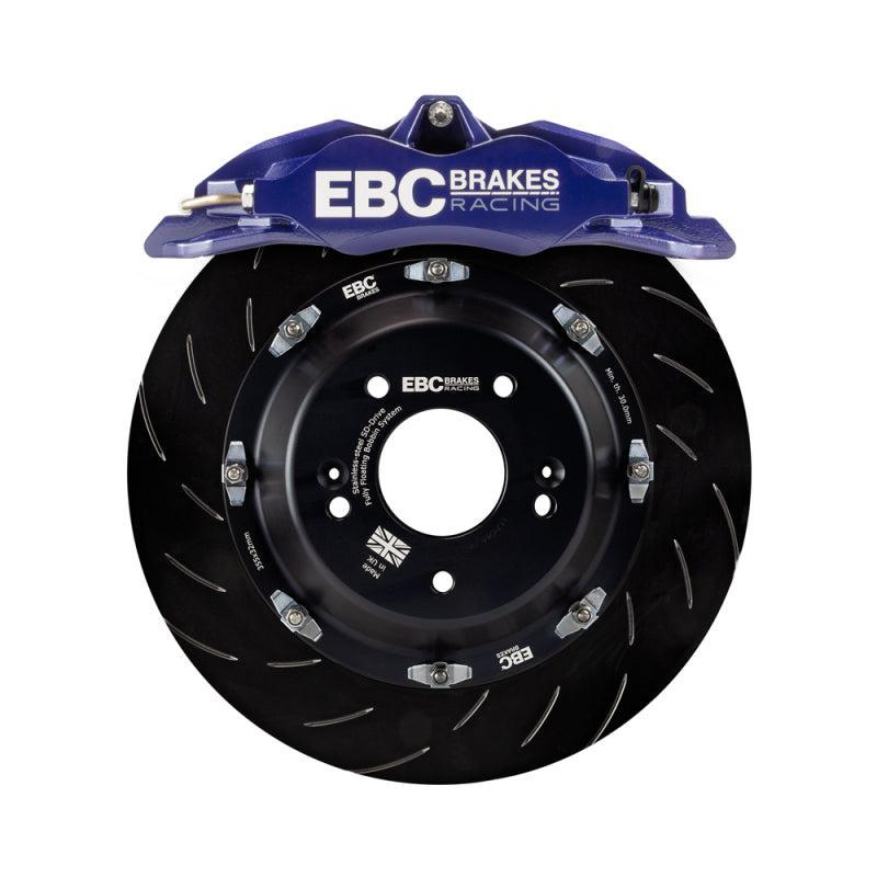 EBC Racing Blue Apollo-4 Calipers 330mm Rotors Front Big Brake Kit Subaru BRZ 13-25 / Scion FR-S 13-16 / Toyota 86 17-25 | BBK031BLU-1