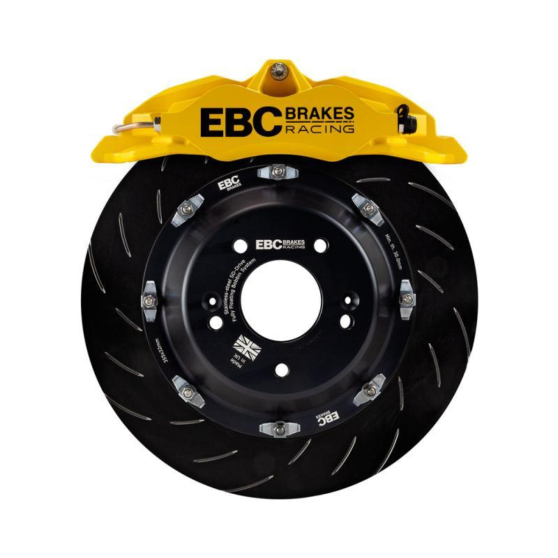 EBC Racing Yellow Apollo-4 Calipers 330mm Rotors Front Big Brake Kit Subaru BRZ 13-25 / Scion FR-S 13-16 / Toyota 86 17-25 | BBK031YEL-1