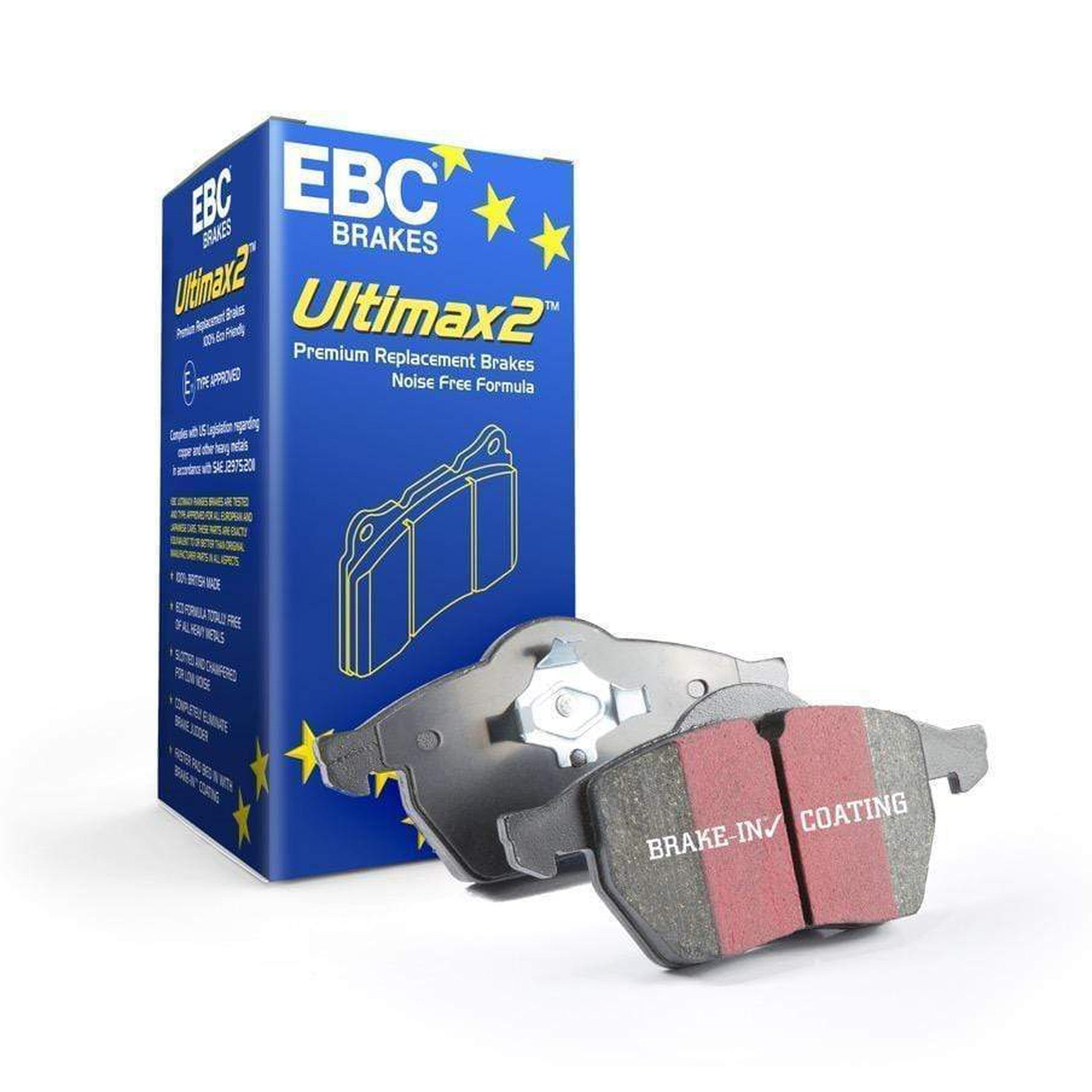 EBC Ultimax2 Replacement Front Brake Pads Subaru WRX 2015-2021
