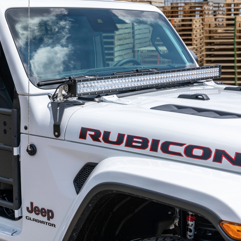 ARIES Jeep Wrangler JL, Gladiator Windshield Light Bar and Brackets Model 1501306