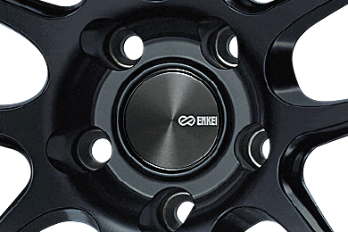 Enkei PF01 EVO Racing Matte Black/SBK Center Cap | A489-CAPBK