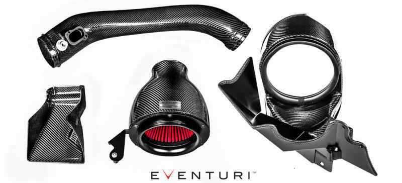Eventuri BMW F2X M2/M135i/M235i/F30 335i/435i - Black Carbon Intake EVE-N55V2-CF-INT