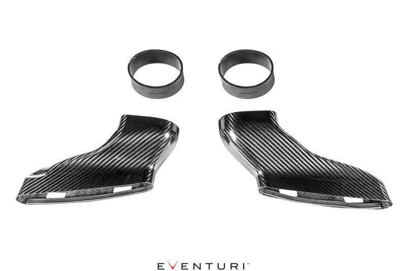 Eventuri Mercedes W205 C63S AMG - Carbon Fibre Ducts upgrade kit EVE-C63S-DCT