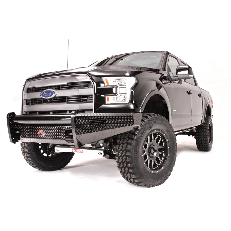 Fab Fours Black Steel Front Ranch Bumper Model FF09-K1961-1