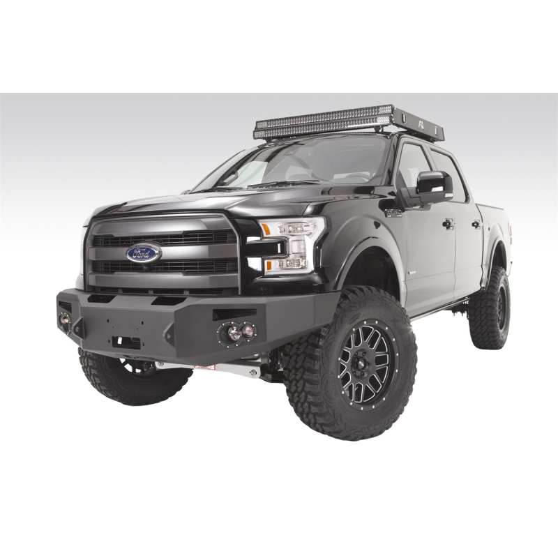 Fab Fours Premium Heavy Duty Winch Front Bumper Model FF15-H3251-1