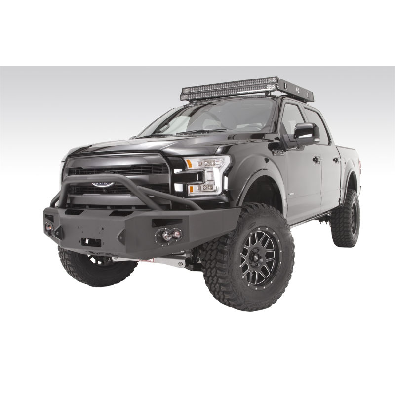 Fab Fours Premium Heavy Duty Winch Front Bumper w/ Pre Runner Guard Model FF15-H3252-1