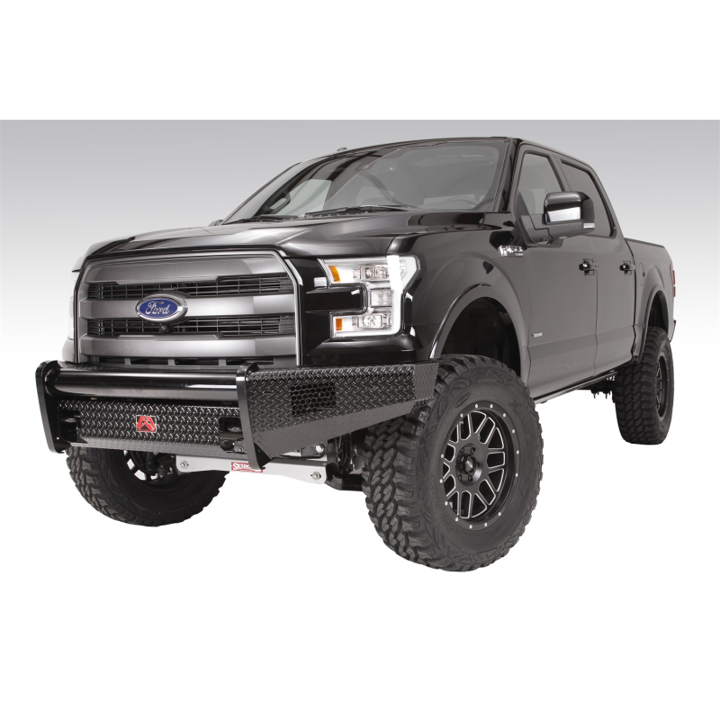 Fab Fours Black Steel Front Ranch Bumper Model FF15-K3251-1