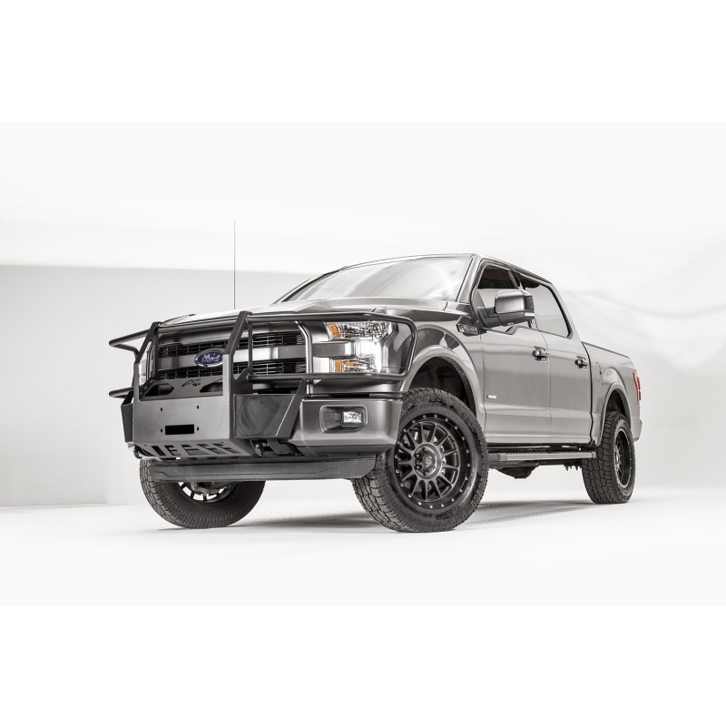 Fab Fours Winch Mount w/ Grille Guard Model FF15-N3270-1