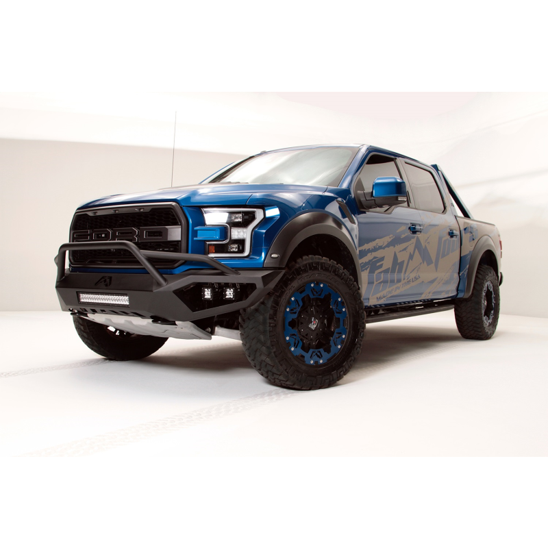 Fab Fours Vengeance Front Bumper w/ Pre Runner Guard Model FF17-D4352-1