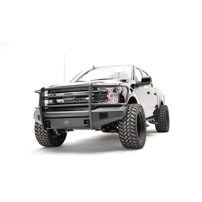 Fab Fours Elite Front Bumper w/ Grille Guard Model FF18-R4560-1