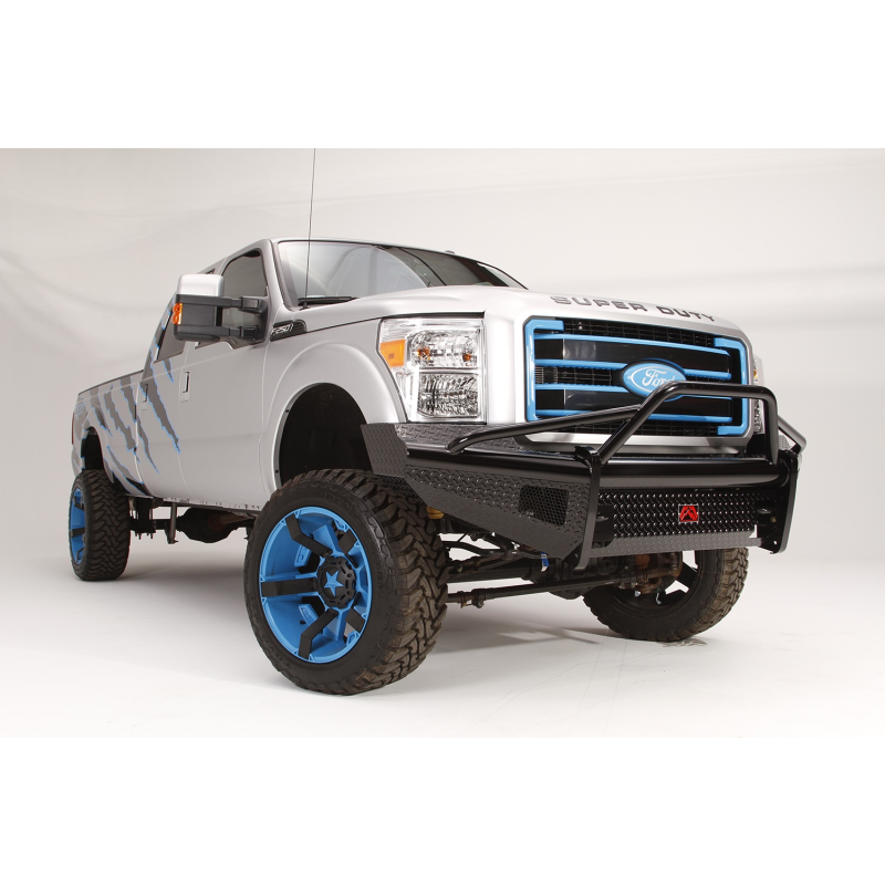 Fab Fours Black Steel Front Ranch Bumper w/ Pre Runner Guard Model FS05-S1262-1