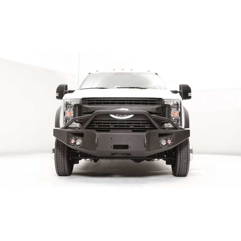 Fab Fours Premium Winch Front Bumper w/ Pre Runner Guard Model FS17-A4252-1