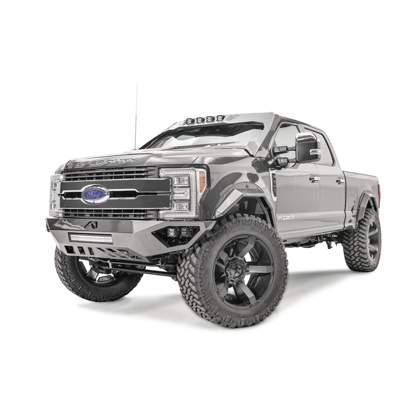 Fab Fours Open Fender Front Bumper Model FS17-V4161-1