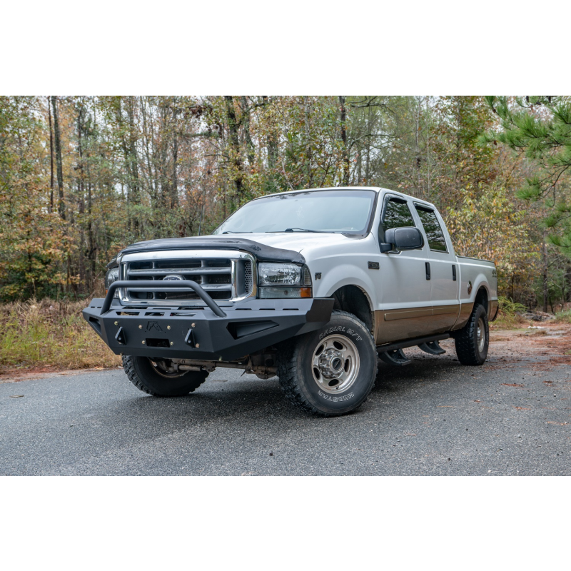 Fab Fours Red Steel Front Bumper w/ Pre Runner Guard Model FS99-RS1662-1