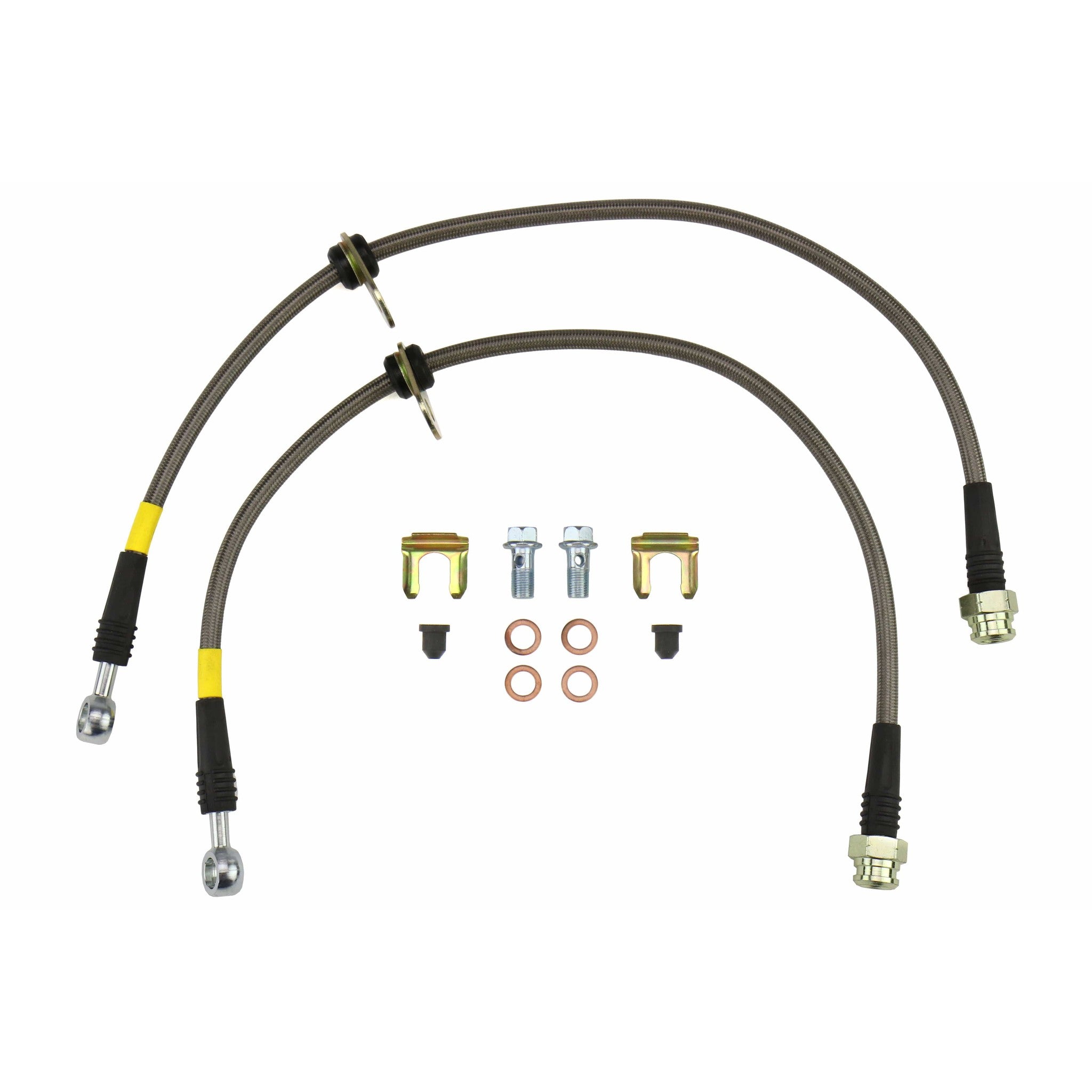 FactionFab Front Stainless Steel Brake Lines Subaru WRX 2002-2005 | 1.10098.1