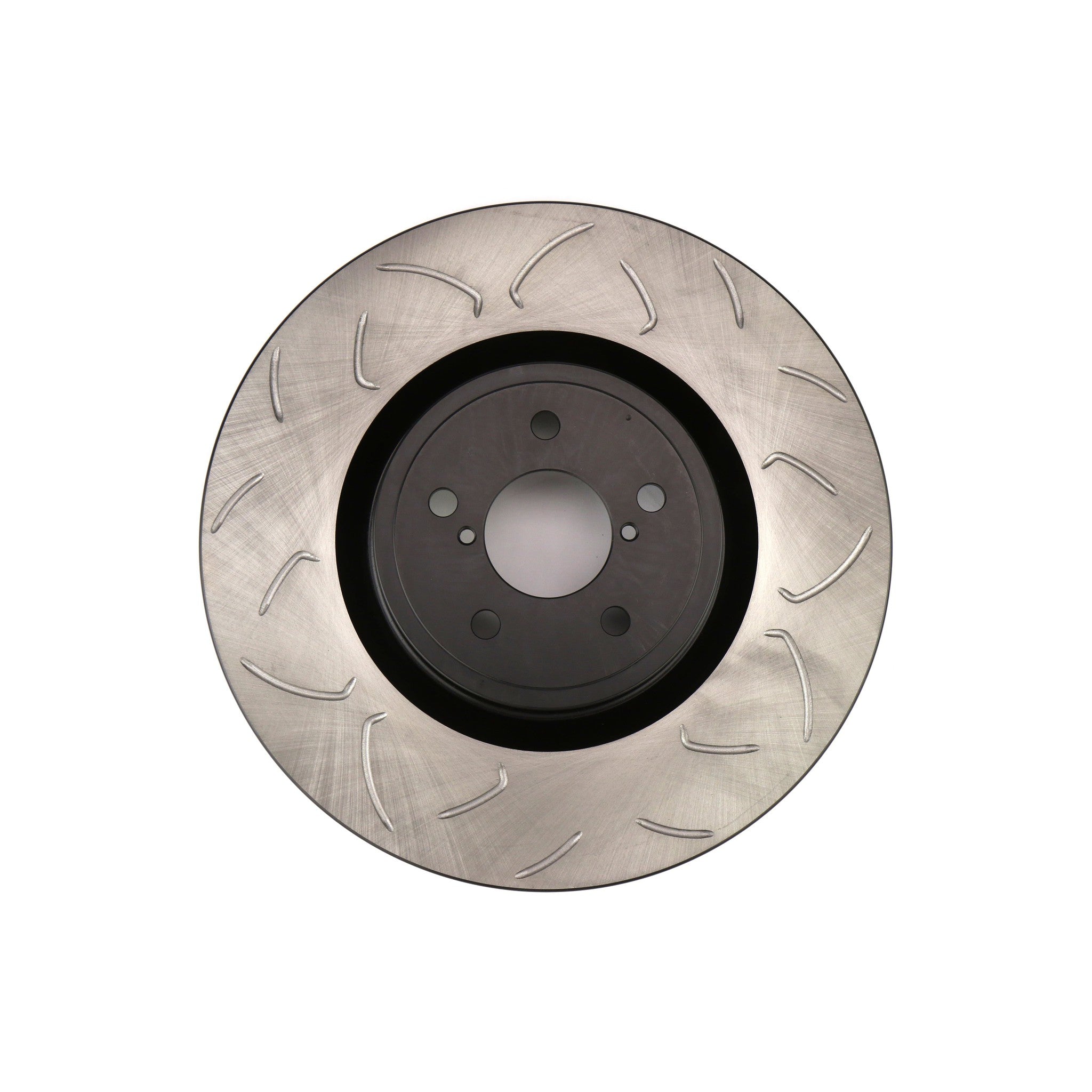 FactionFab Slotted Front Brake Rotor Subaru STI 2004