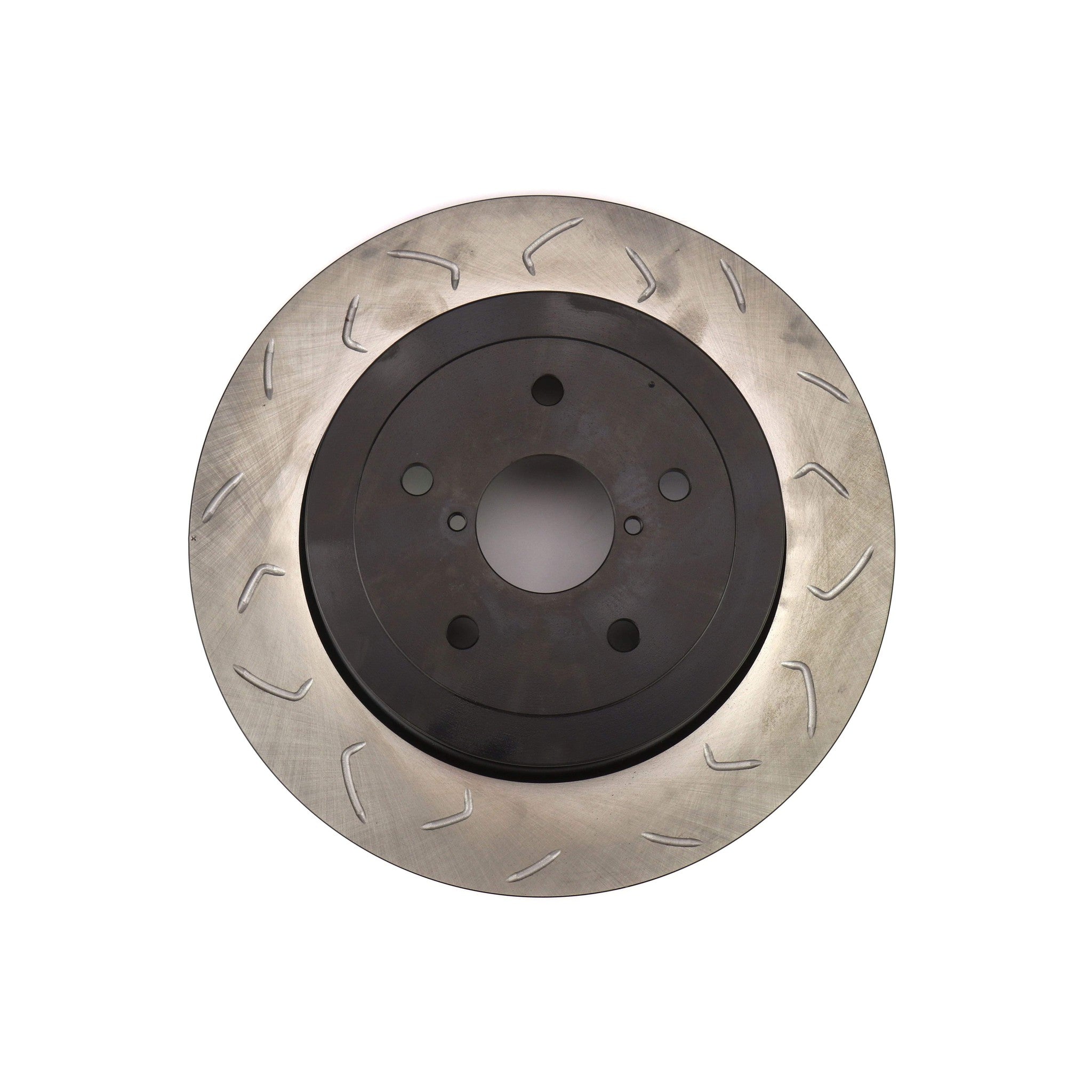 FactionFab Slotted Rear Brake Rotor Subaru STI 2005-2007